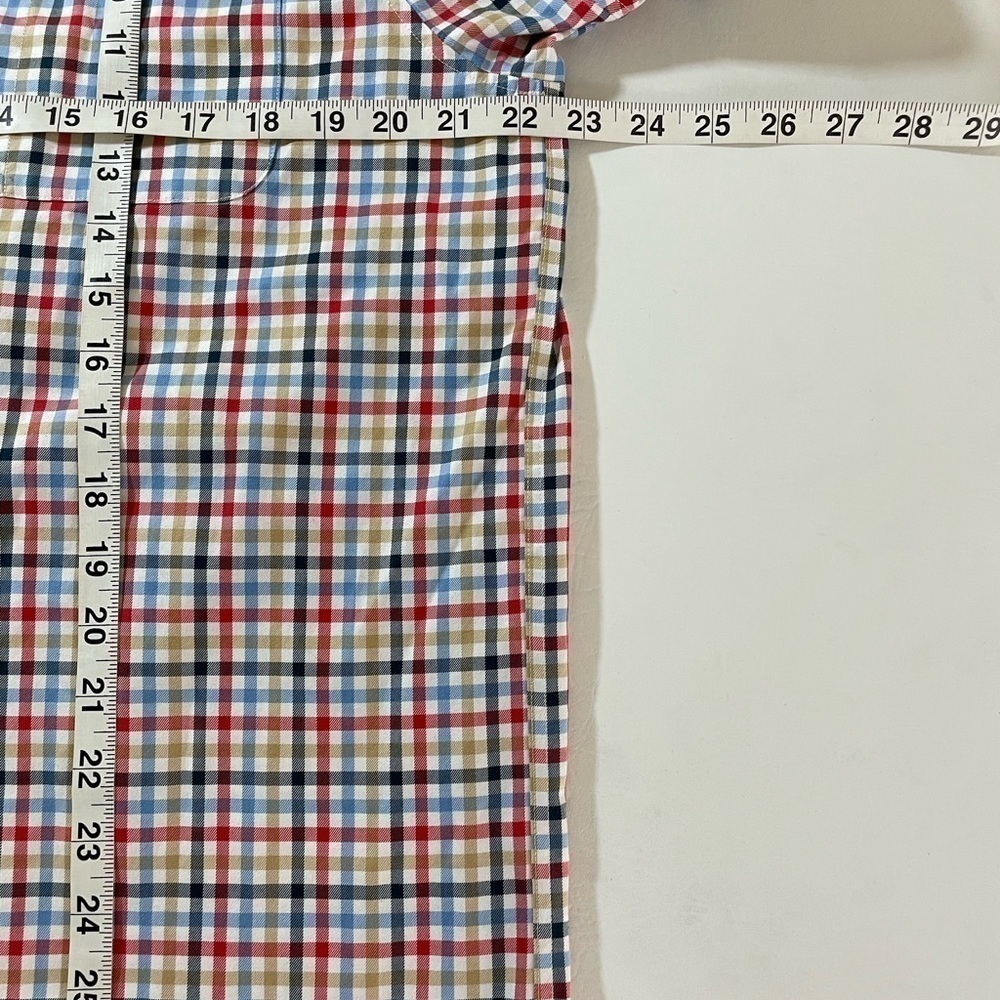 Duluth Trading Co Men's Medium Button Up Long Sleeve Shirt Multicolor Check - Picture 8 of 13